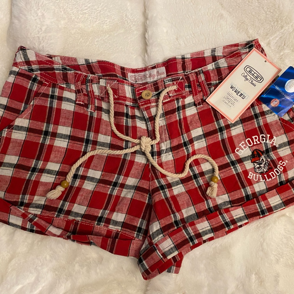 University of Georgia Shorts New With Tags Size 13